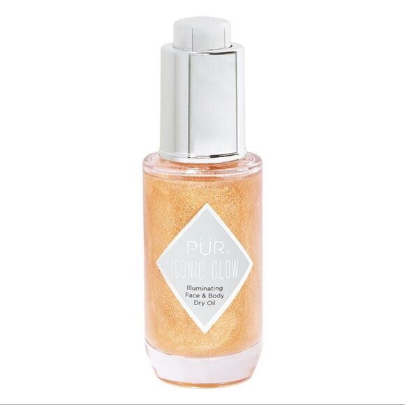 PUR Cosmetics Crystal Clear Iconic Glow Shimmer Oil, 1 FL Oz D7 - Picture 2 of 7